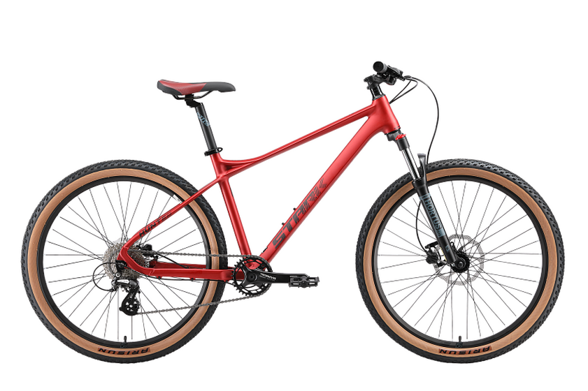 Велосипед Stark'25 Hunter 27.2 HD красный матовый/черный M/17.5"