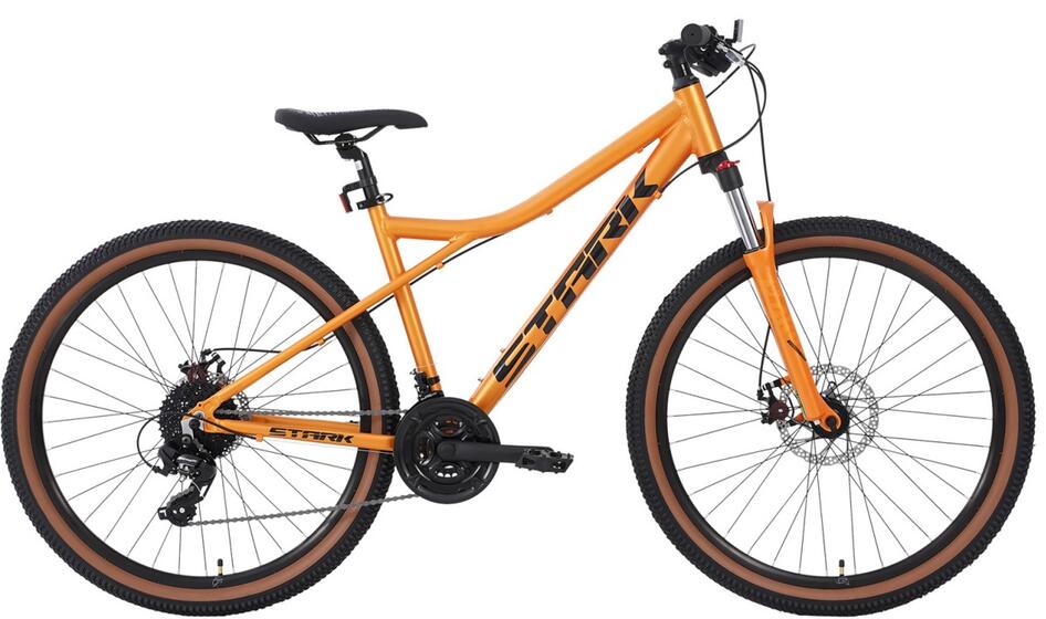 Велосипед Stark'25 Slash 27.1 D оранжевый матовый/черный S/16"(М)