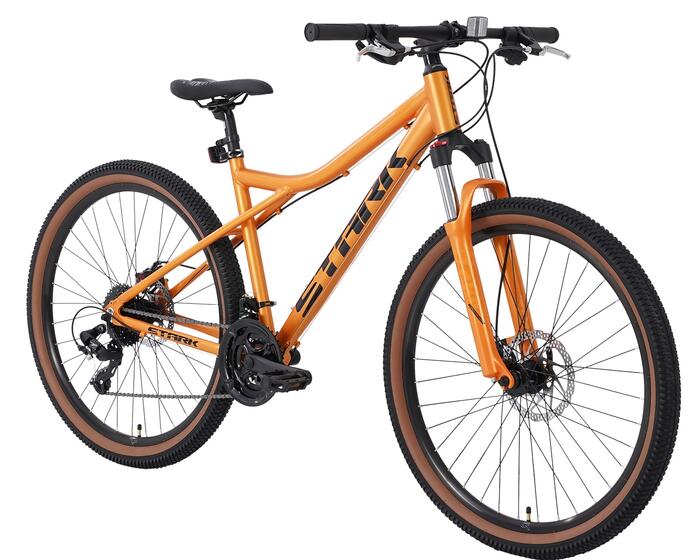 Велосипед Stark'25 Slash 27.1 D оранжевый матовый/черный XS/14.5"(М)