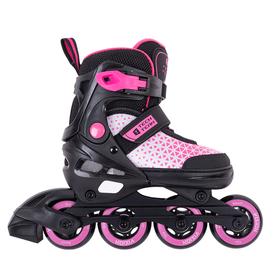 Рол. коньки Vision Pink р.30-33 (S)  1/6