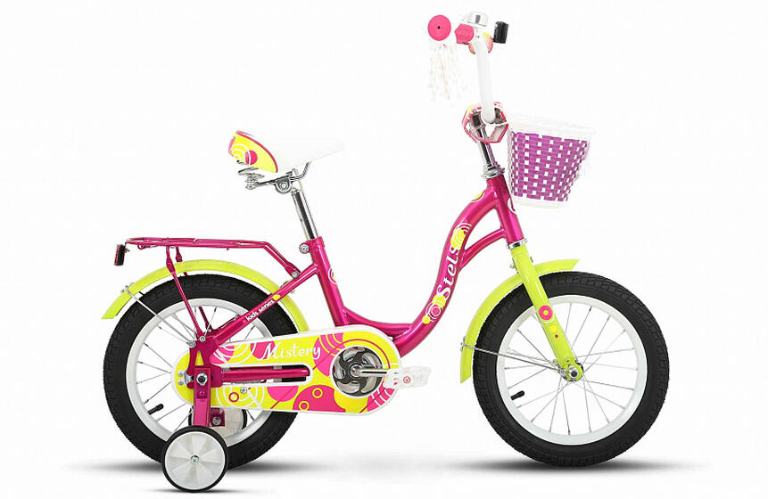 Велосипед STELS 14" Mistery C 9,6" Глубокий розовый