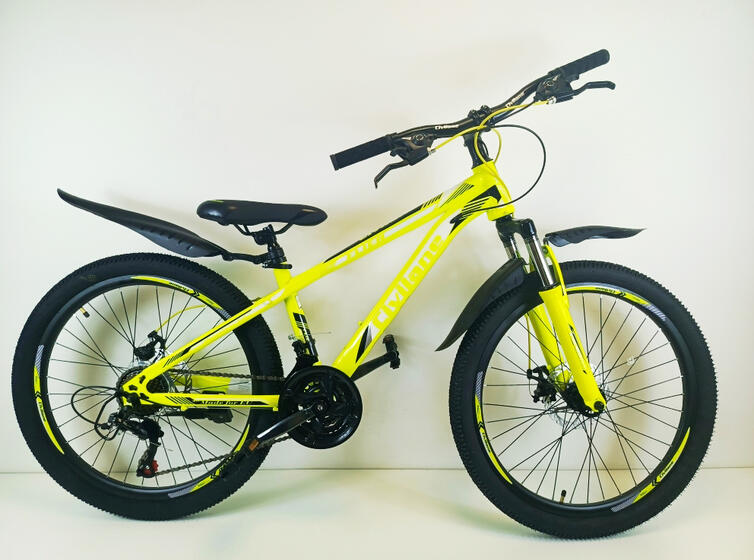 Велосипед 24" ТМ Civilane, FLIER MD,  рама  13" YELLOW/WHITE (N)