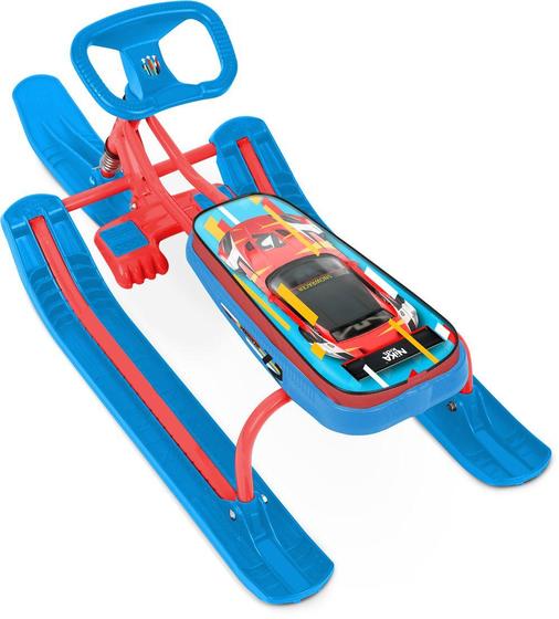 Снегокат "Тимка спорт 2" ТС2/SC  Nika kids sportcar (красный каркас)(по 2шт)