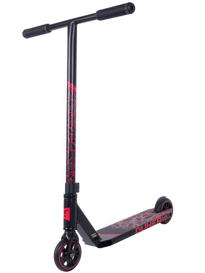 Самокат трюковой Duker 1.0 black/red 1/4