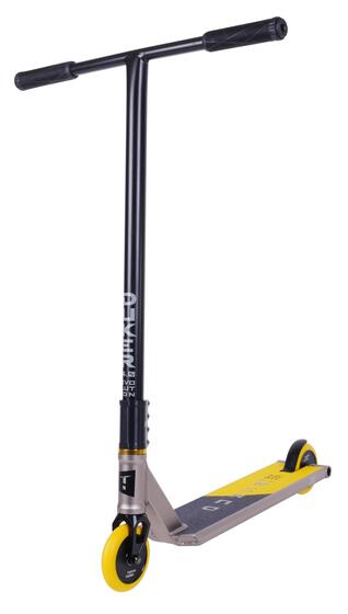 Самокат трюковой  Duker 4.0 grey/yellow1/4
