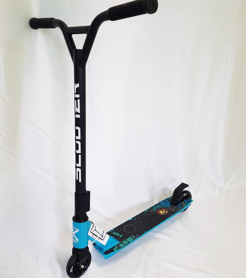 Самокат трюковый ТМ SCOOTER, модель SPORT, цв. бирюзов  (1127)