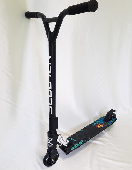 Самокат трюковый ТМ SCOOTER, модель SPORT, цв. чёрный (2247)
