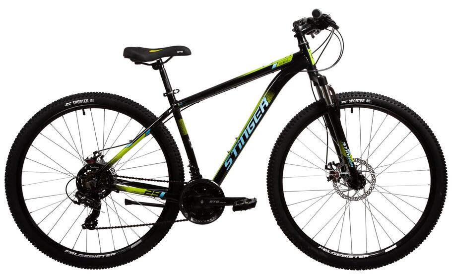 Велосипед Stinger 29" ELEMENT EVO  черный,алюминий,размер 20"