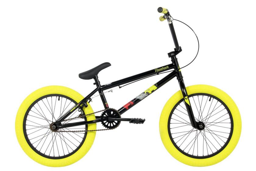 Велосипед NOVATRACK 20" BMX WOLF, черный,сталь, рама 20" U-BRAKE  