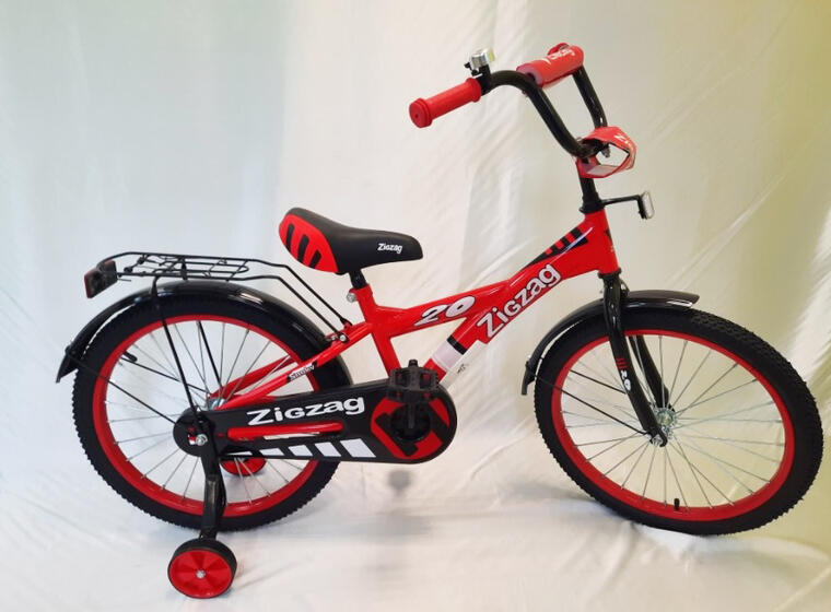 Велосипед двухколесный детский ТМ ZIGZAG, модель SNOKY, диаметр колеса 18", красный (641236)