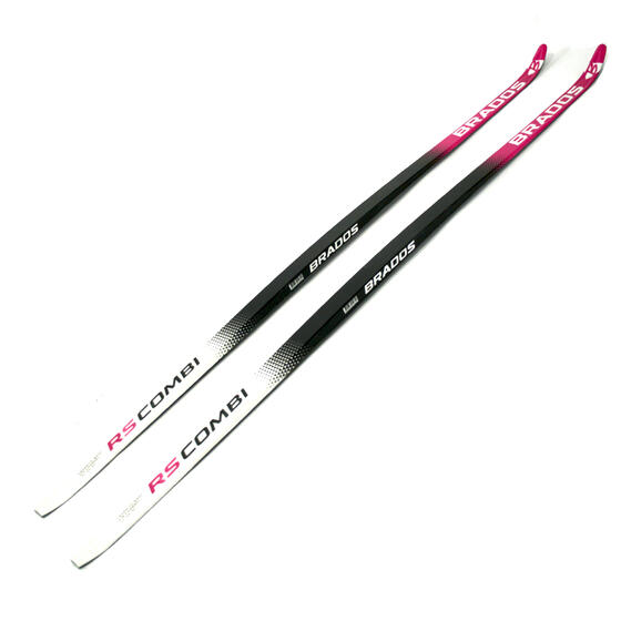 Лыжи  BRADOS RS COMBI JR BLACK/PINK  р.152