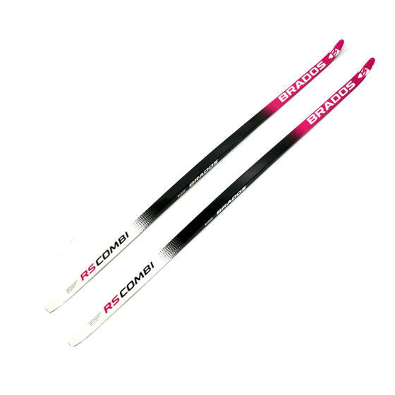 Лыжи  BRADOS RS COMBI JR BLACK/PINK  р.158