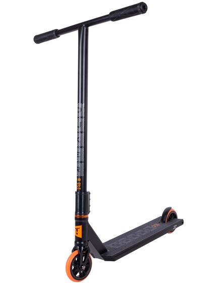 Самокат трюковой Duker 3.0 black/orange1/4
