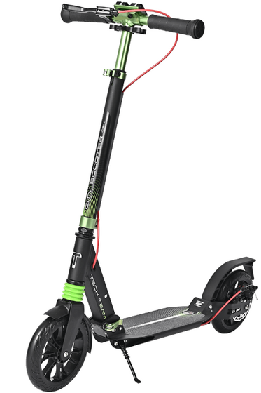 Самокат TT City scooter Disk Brake green 1/2
