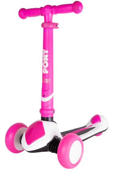 Самокат TT Pony pink 1/4