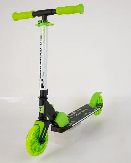 Самокат TT  Rainbow 145 black/green 1/4